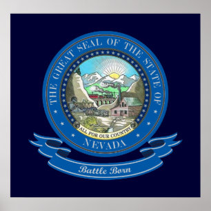 Póster Selo de Nevada