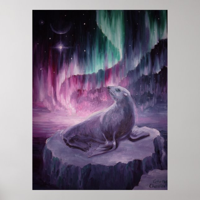 Poster Selo de solitário triste (Frente)