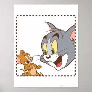 Póster Selo de Tom e de Jerry