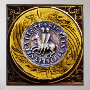 PÓSTER SELO DO MODELO KNIGHTS