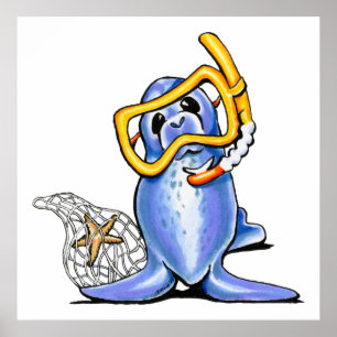 Póster Selo do Snorkel