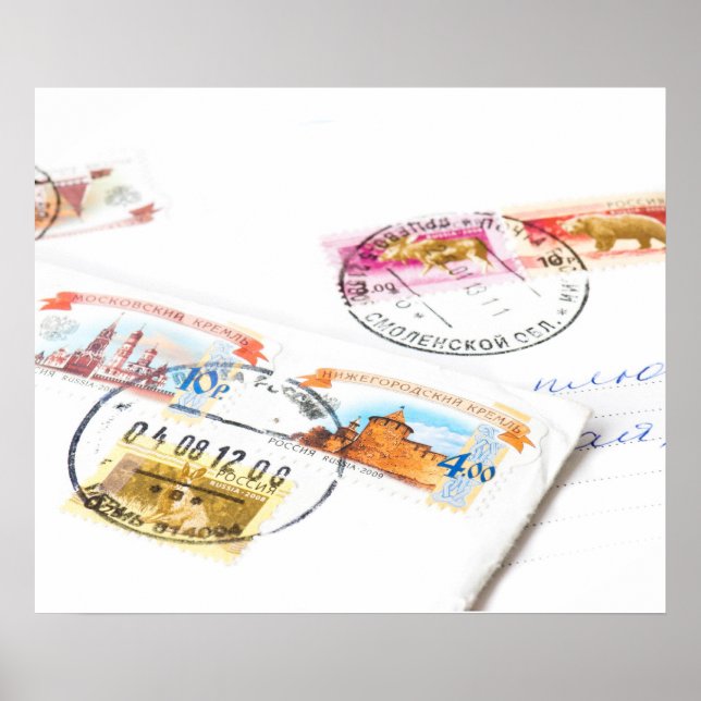 Póster Selos russos (Frente)