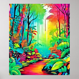 Poster Selva Arco-Íris: Sonho Vivo