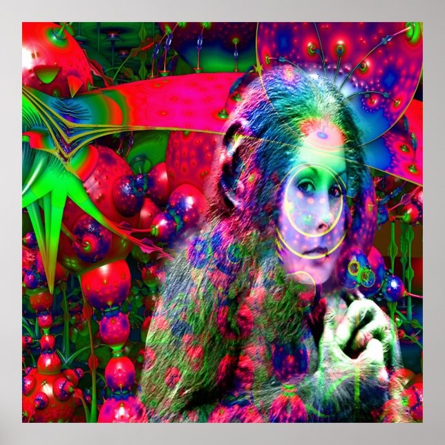 Poster Selva de alienígena (Frente)