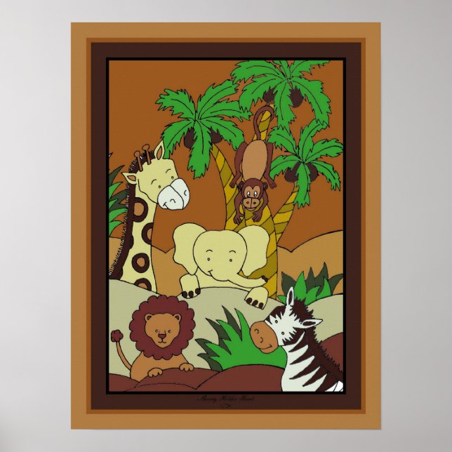 Poster Selva de Bebês 10 (Frente)