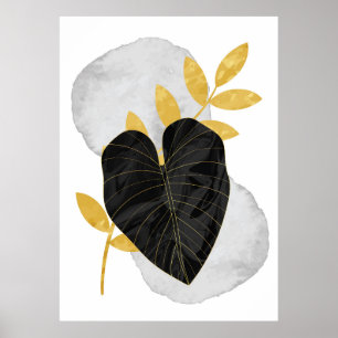 Poster Selva exótica botânica
