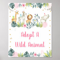 Selva Safari Rosa Adota Um Aniversário Animal