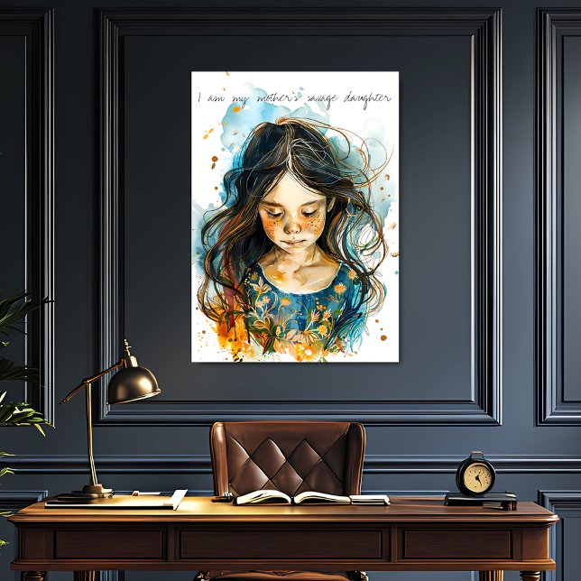 Poster Selvagem Filha (Criador carregado)