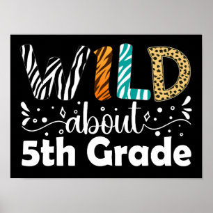 Poster Selvagem Sobre 5 De Volta À Engraçada Escola