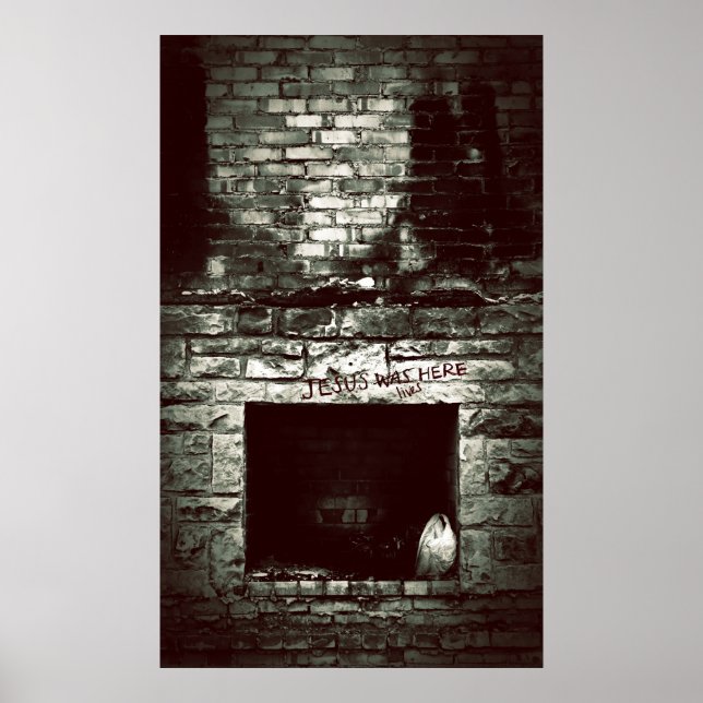 Poster Sem abrigo Jesus (Frente)