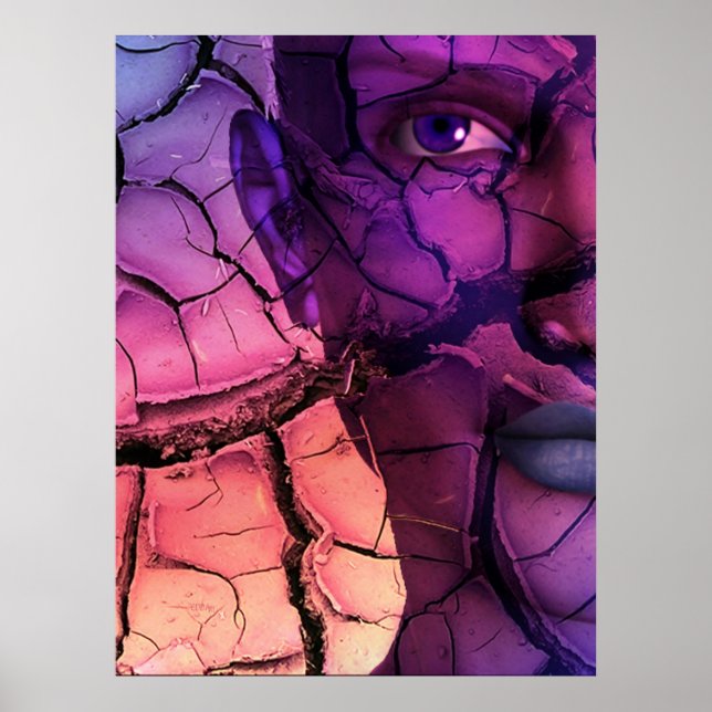 Póster Sem água (Frente)