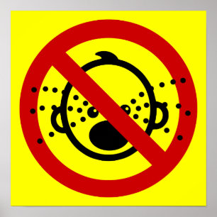 Póster SEM Cry Babies ⚠ Sinal de Aeroporto Tailandês ⚠