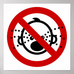 Poster SEM Cry Babies ⚠ Sinal de Aeroporto Tailandês ⚠