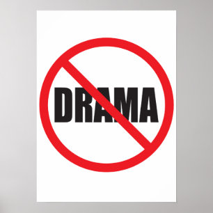 Póster Sem Drama