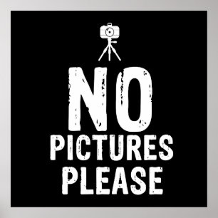 Poster Sem fotos, por favor