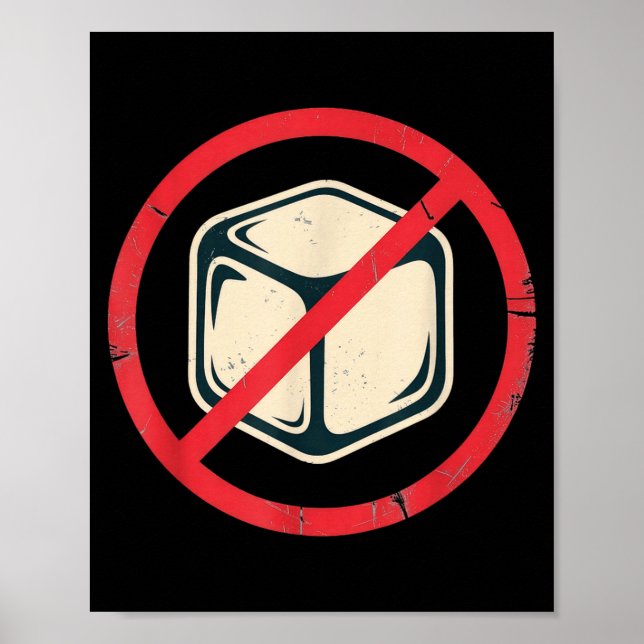 Poster Sem gelo  (Frente)
