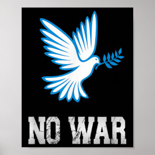 Poster Sem guerra, Pomba De Paz, Anti-Guerra, Sem guerra