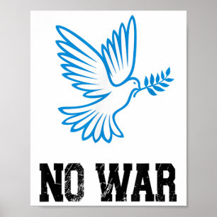 Poster Sem guerra, Pomba De Paz, Anti-Guerra, Sem guerra