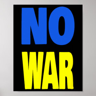 Poster Sem Guerra Ucrânia 
