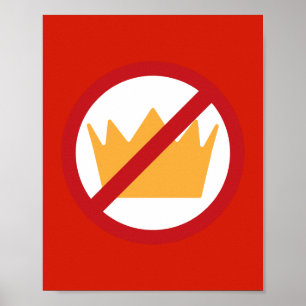 Poster SEM KINGS! Vermelha