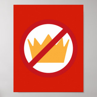 Poster SEM KINGS! Vermelha
