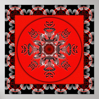 Póster Sem Medo de MandalaGram