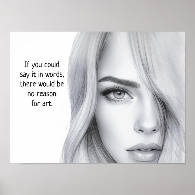 POSTER SEM MOTIVOS PARA A ARTE. (Frente)