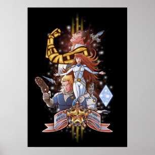 POSTER SEM PEDAÇOS NENHUMA GLÓRIA