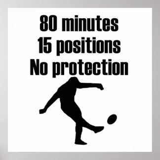 Póster Sem proteção Rugby