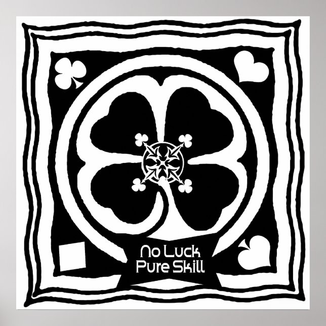 Póster Sem Pura Sorte (Frente)