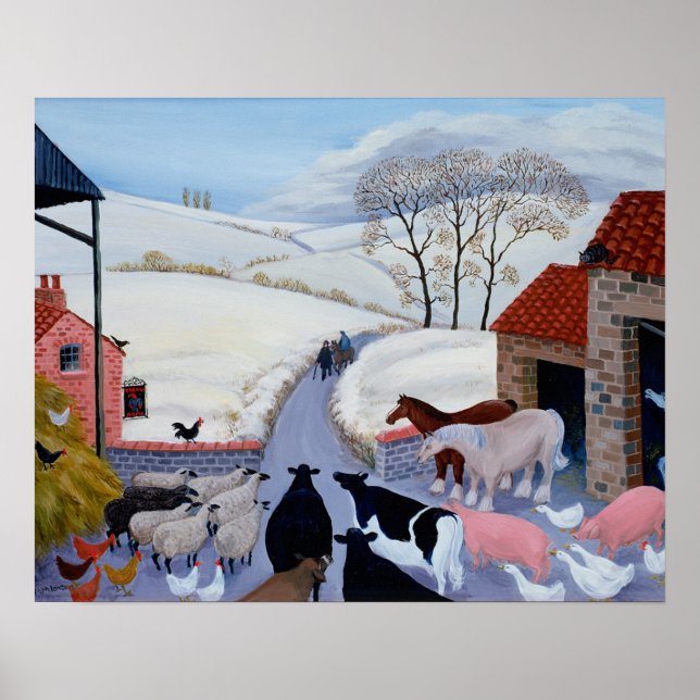 Póster Sem quarto na pousada (Frente)