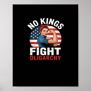 Poster Sem Rei Liberdade Patriótica Sem Reis Na América V