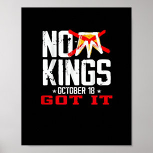 Poster Sem Reis É Design Mínimo Clássico