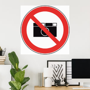 Poster Sem sinal de fotografia