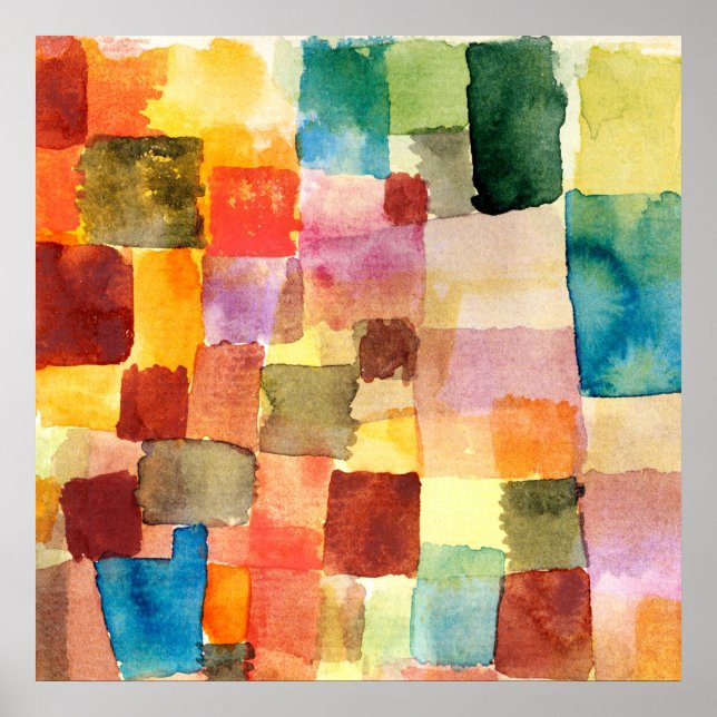 Poster Sem título de Paul Klee (Frente)