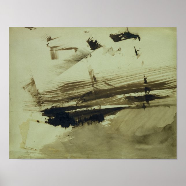 Póster Sem título, ou: Evocação de uma ilha, 1870 (Frente)