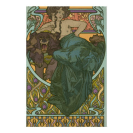 Póster Sem título por Alphonse Mucha (1902)