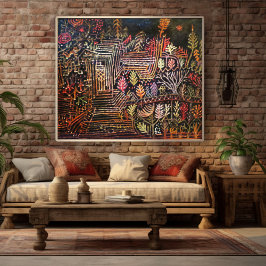 Poster Sem título (Reconstrução) por Paul Klee 1926