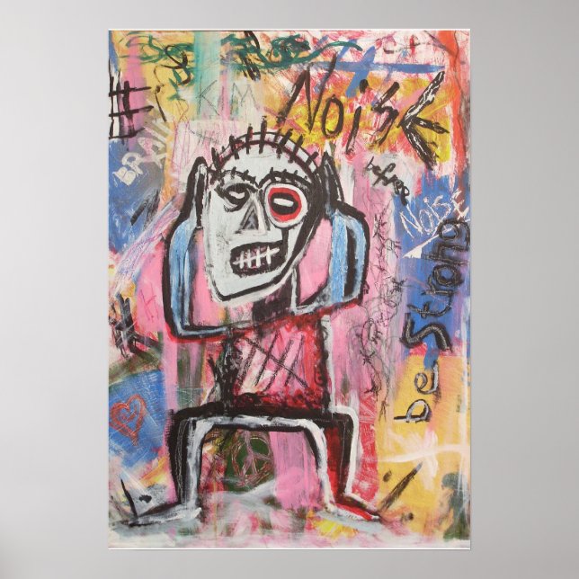 Poster sem título (ruído) (Frente)