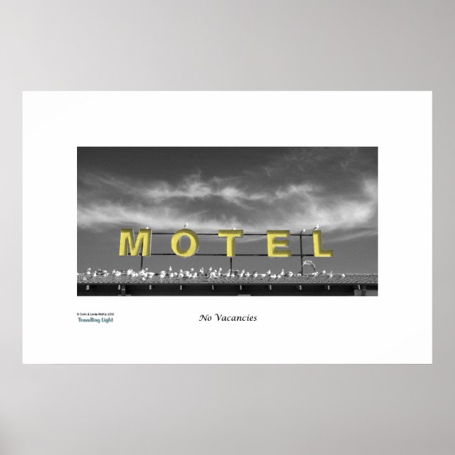 Póster Sem vagas (Frente)