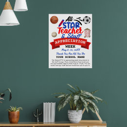 Poster Semana de Apreciação de Professores Itinerário PTO