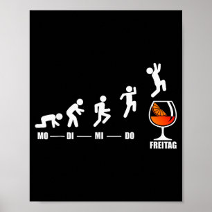 Poster Semana do Aperol Spritz Finalmente Sexta-feira Fim