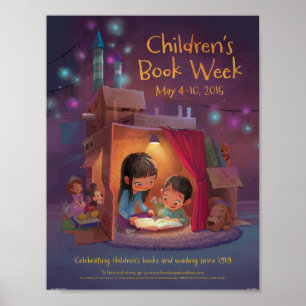 Poster Semana do Livro Infantil de 2015