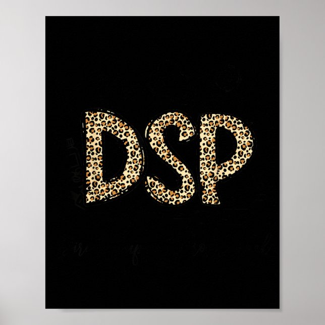 Poster Semana engraçada do leopardo dsp profissional de s (Frente)