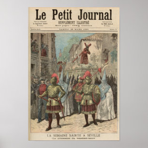 Póster Semana Santa em Sevilha