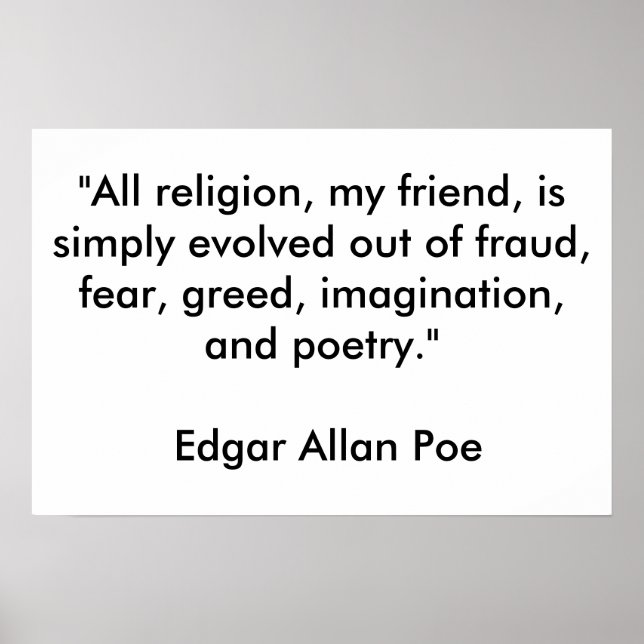 Póster sementes da religião (Frente)