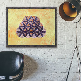 Poster Sementes De Cores Aquáticas Da Arte De Parede Vida