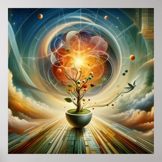 Poster Sementes de Estrelas (Frente)