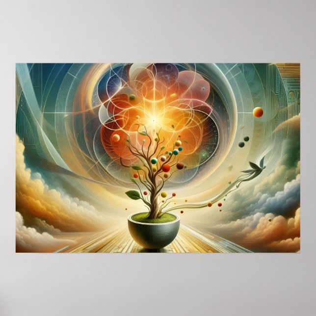 Poster Sementes de Estrelas (Frente)