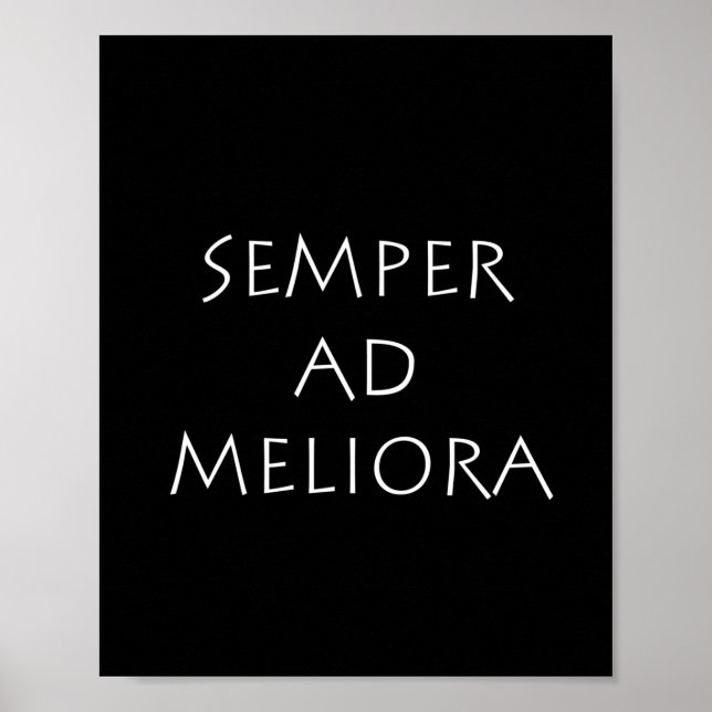 Poster Semper e meliora (Frente)